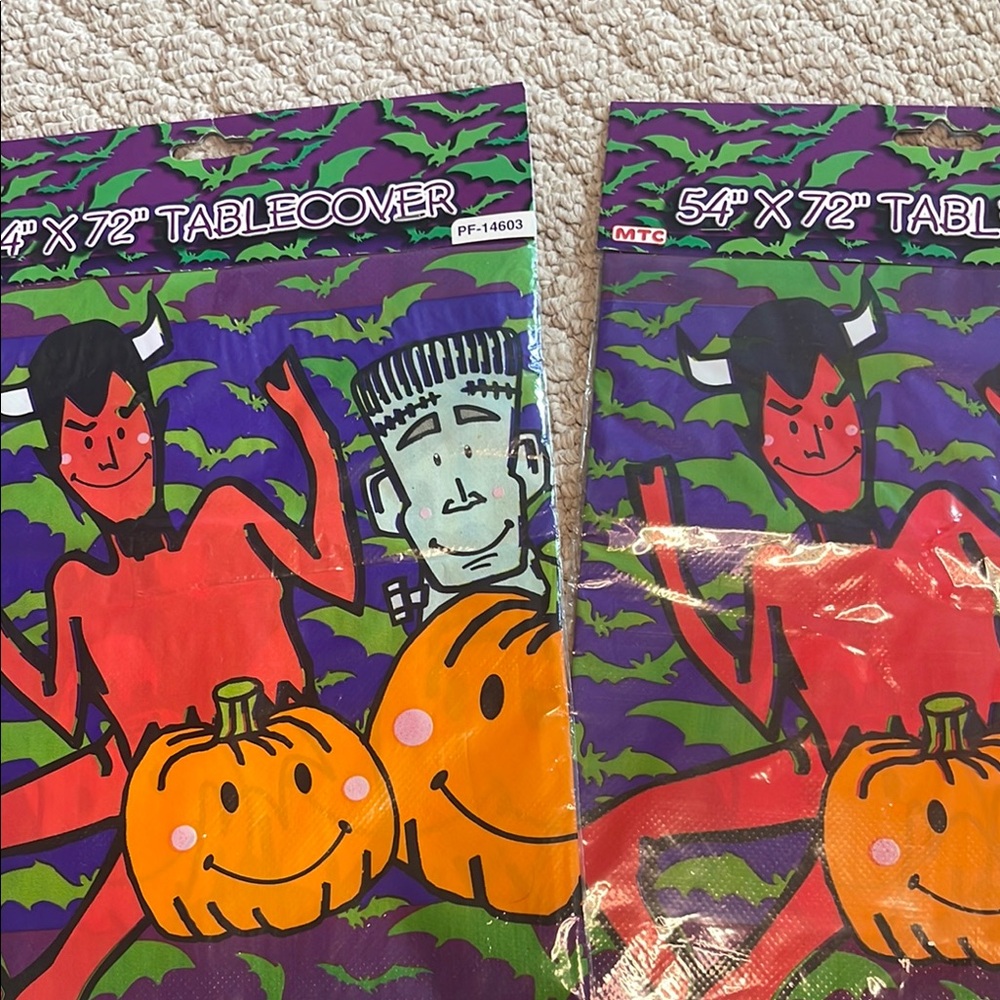 TC Orange and Black Halloween Decorations